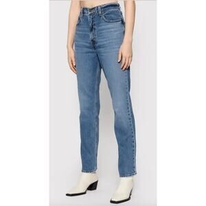 Levi's 70s High Rise Slim Straight Jeans Size 27‎ Classic Festival High Rise